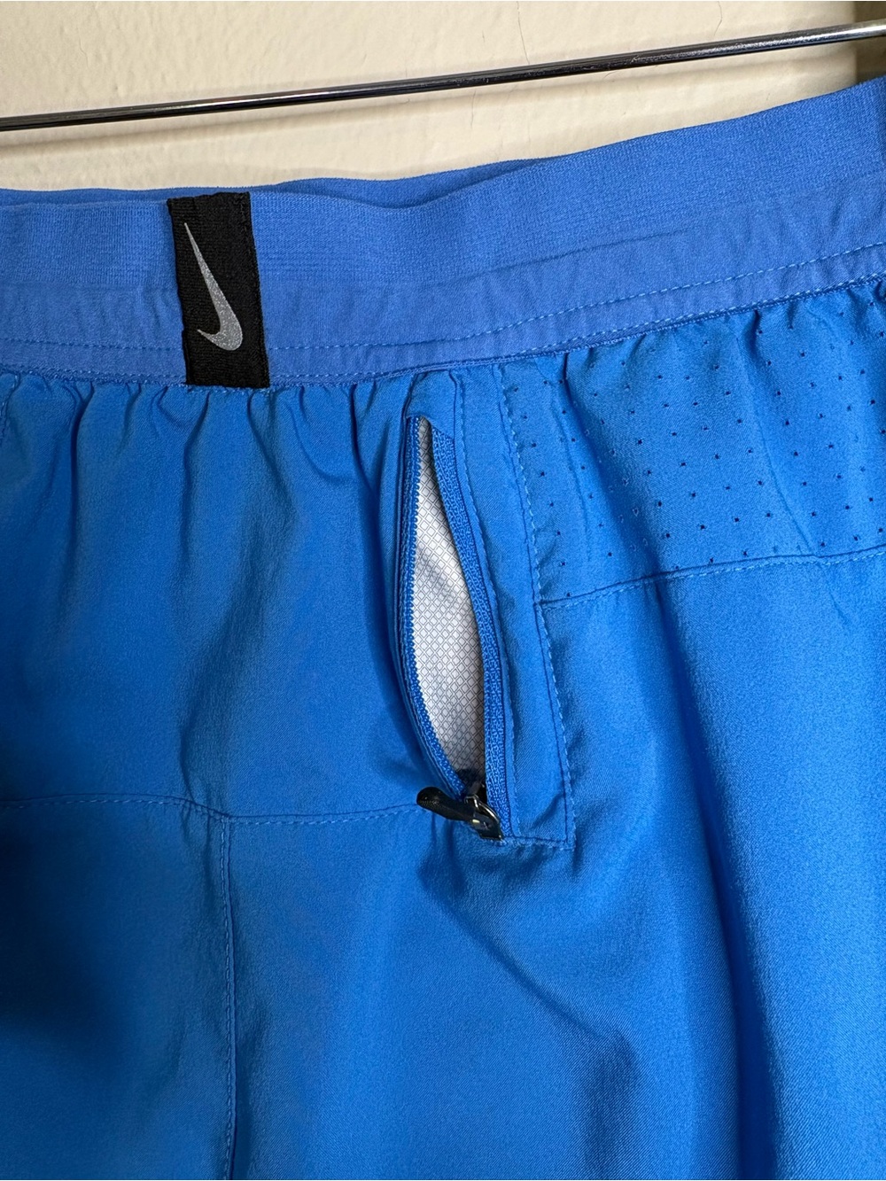 Nike Dri-FIT Challenger Running Shorts XL Blue Athletic Running Training Gym - Picture 7 of 16